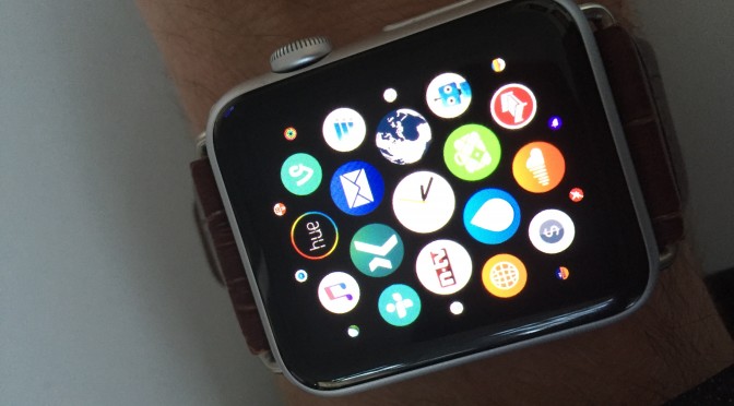 Apple Watch App Layout sinnvoll ordnen