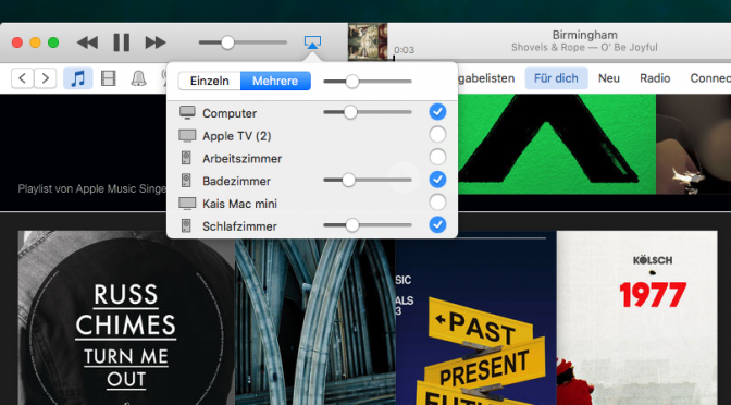 iTunes Airplay Mac